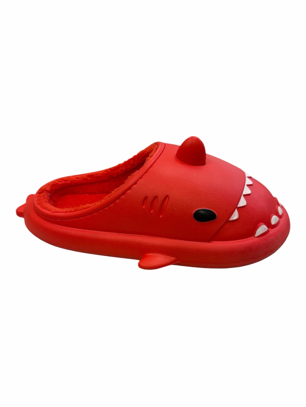 Women’s Crayon Friends Red Shark Slippers